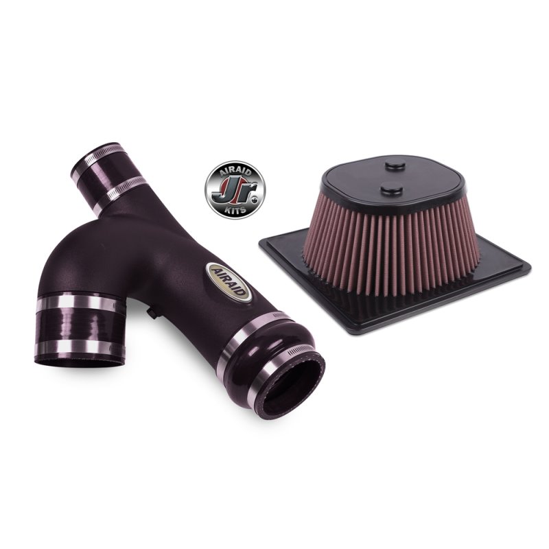 Airaid Jr. Intake Kit, Bifurcated Tube, Oiled / Red Media 11-14 Ford F-150 3.5L Ecoboost