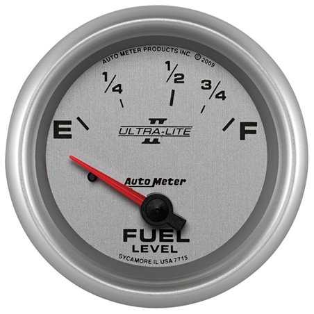 Autometer Ultra-Lite II 2 5/8in 73E-10F SSE Fuel Level Gauge