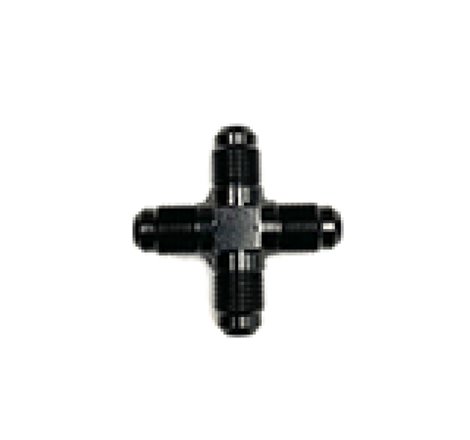 Fragola -6AN (9/16-18) Male Cross (X) Adapter