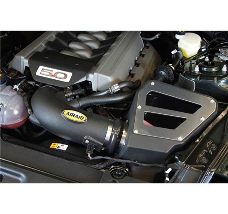 Airaid 2015 Ford Mustang 5.0L V8 Intake System (Oiled / Red Media)