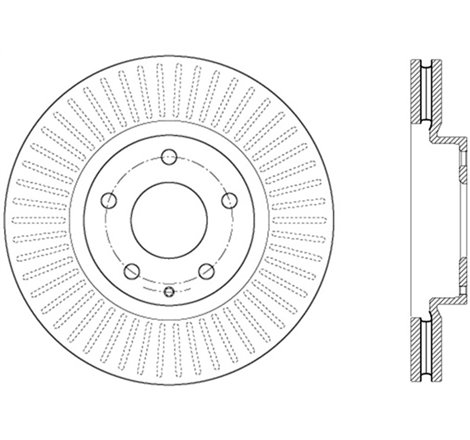 StopTech Slotted Sport Brake Rotor