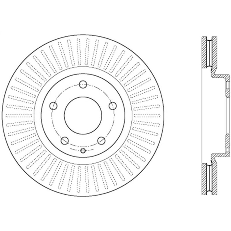 StopTech Slotted Sport Brake Rotor