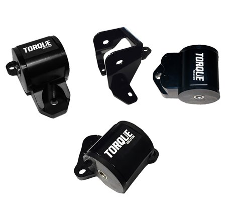 Torque Solution Billet Aluminum Mount Kit (3 Bolt): 96-00 Honda Civic EK B/D-Series