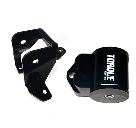 Torque Solution Billet Aluminum Left Engine Mount (3 Bolt): 96-00 Honda Civic EK B/D-Series