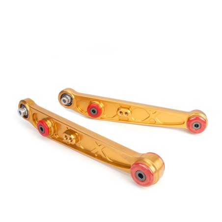 Skunk2 Honda/Acura EG/DC Alpha Series Rear Lower Control Arm Set - Gold