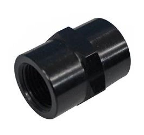 Fragola 1/8 FPT Coupler - Black