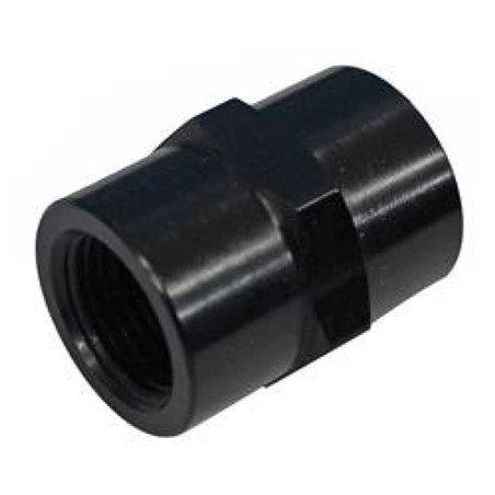 Fragola 1/4 FPT Coupler - Black