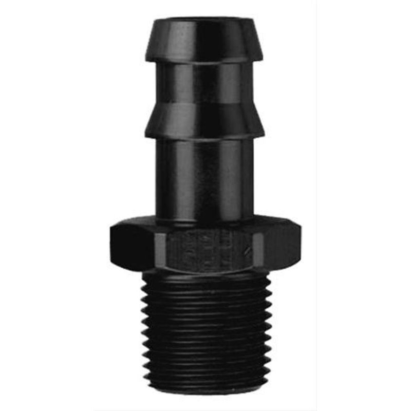 Fragola 1/4 Hose Barb x 1/8 NPT - Black