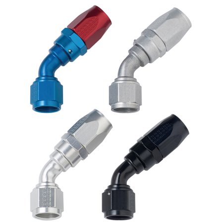 Fragola -8AN x 45 Degree Power Flow Hose End