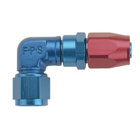 Fragola -6AN x 90 Degree Low Profile Forged Hose End