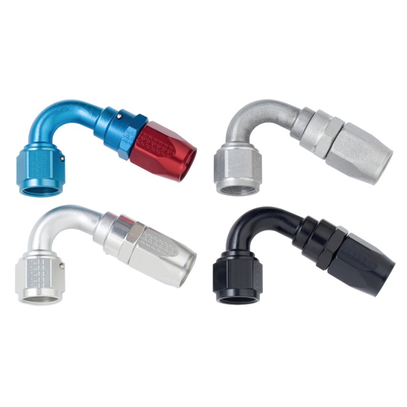 Fragola -6AN x 120 Degree Power Flow Hose End