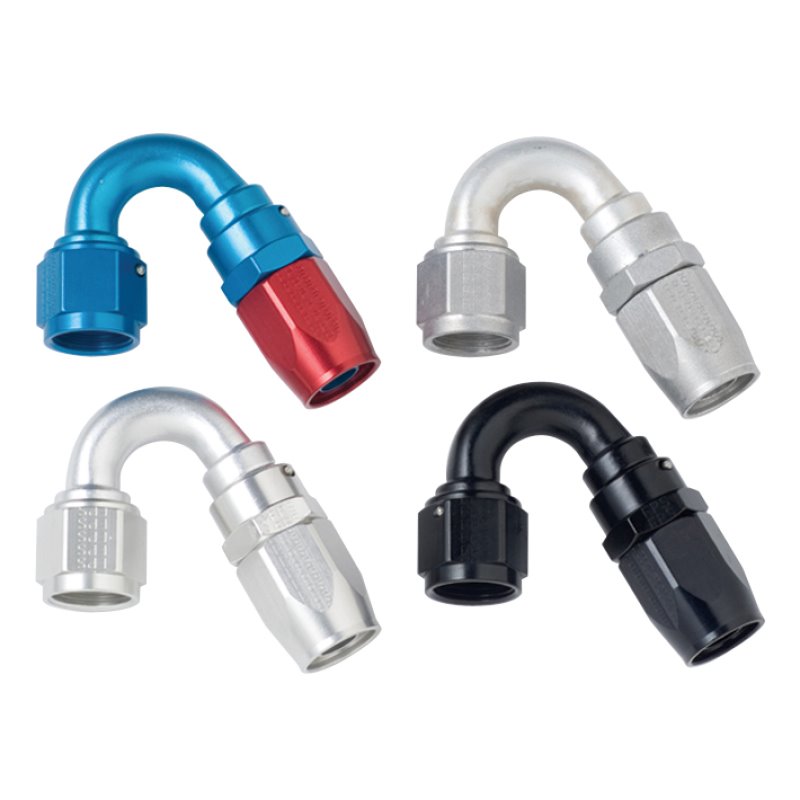 Fragola -4AN x 150 Degree Power Flow Hose End