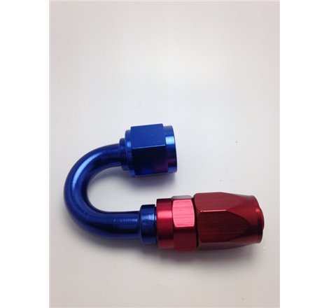 Fragola -6AN Nut x -8AN Hose 180 Degree Expanding Hose End