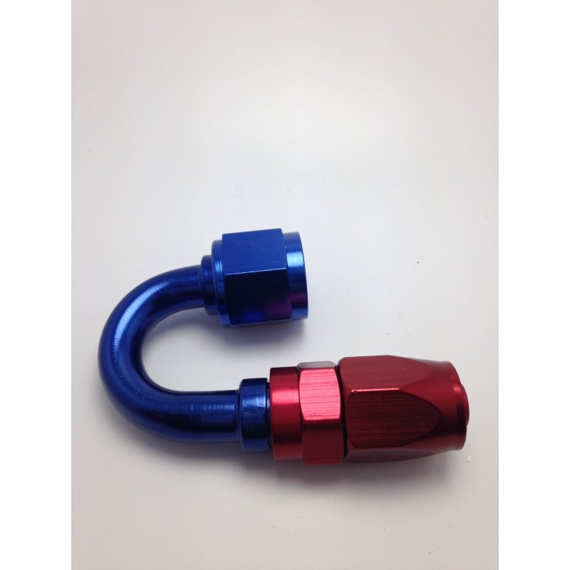 Fragola -6AN Nut x -8AN Hose 180 Degree Expanding Hose End