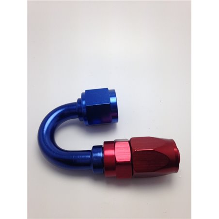 Fragola -6AN x 180 Degree Pro-Flow Hose End