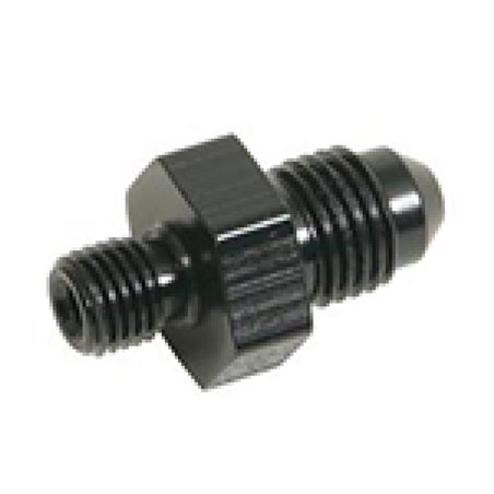 Fragola -6AN x 10mm x 1.0 Male Adapter-Weber - Black