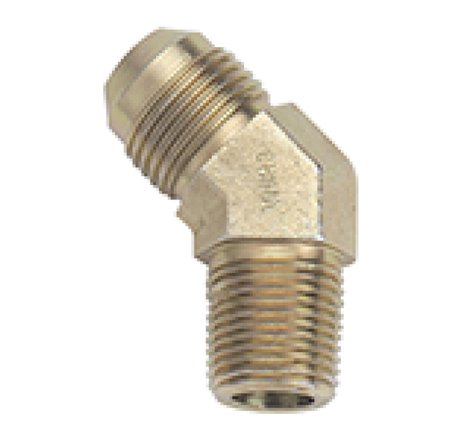 Fragola -3AN x 1/8 NPT 45 Degree Adapter - Steel