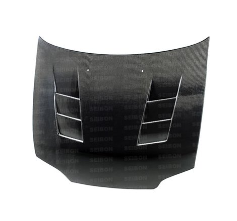 Seibon 92-95 Honda Civic 2DR/3DR TS-Style Carbon Fiber Hood