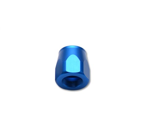 Vibrant -4AN Hose End Socket - Blue