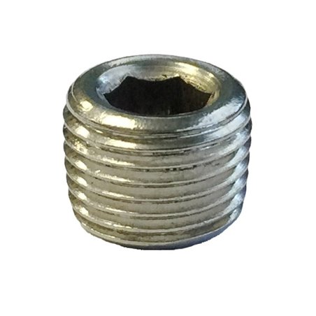 Torque Solution Stainless Steel 1/8 in NPT Plug: Universal Single Plug