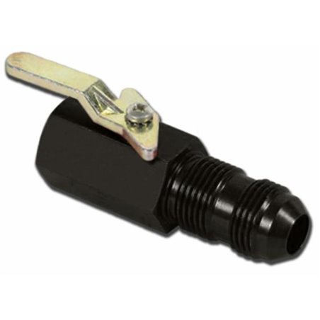 Fragola 3/8in NPT Female Inlet x -6AN Male Outlet On/Off Shut Off Valve