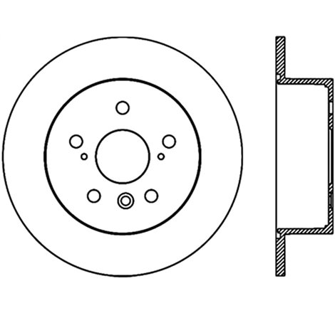 StopTech Cryo Slotted Sport Brake Rotor - Left