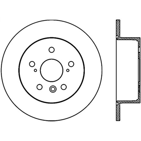 StopTech Cryo Slotted Sport Brake Rotor - Left