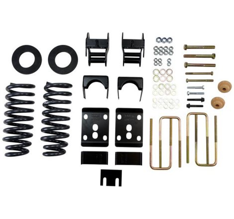 Belltech Lowering Kit 09-13 Ford F150 Std Cab Short Bed 2WD 2in or 3in F/4in Rear w/o Shocks