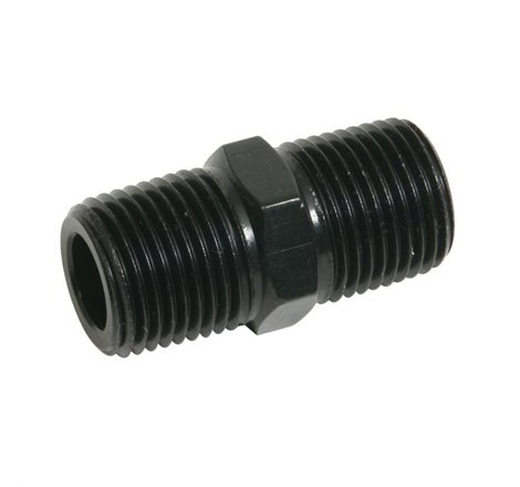 Fragola 1/8 NPT Pipe Nipple - Black