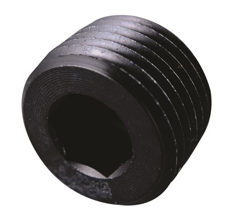 Fragola 1/16 NPT Pipe Plug- Internal Black