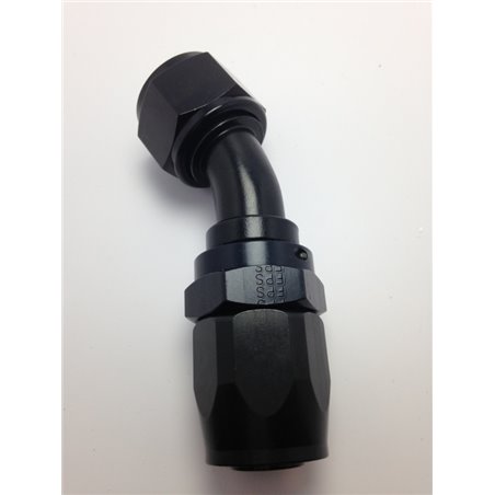 Fragola -10AN x 30 Degree Pro-Flow Hose End - Black