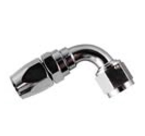 Fragola -10AN x 90 Degree Pro-Flow Hose End Chrome