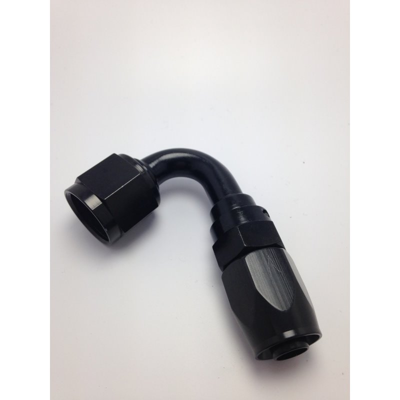 Fragola -6AN x 120 Degree Pro-Flow Hose End - Black