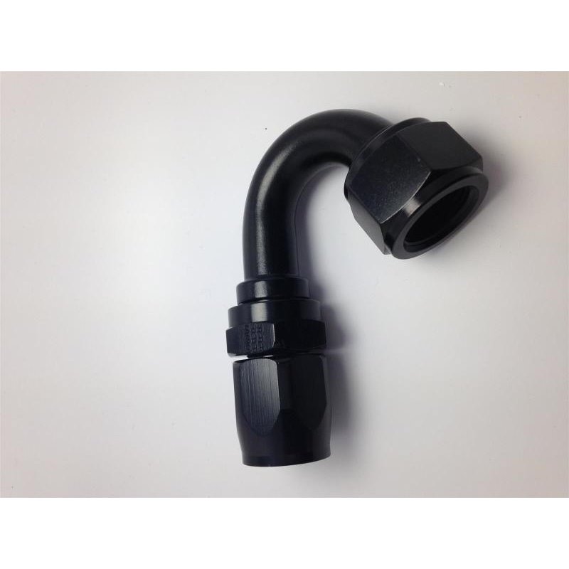 Fragola -6AN x 150 Degree Pro-Flow Hose End - Black