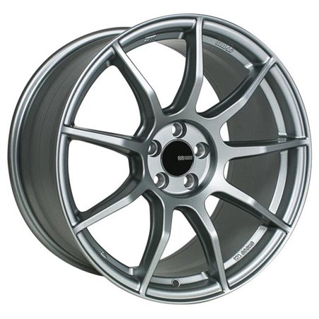 Enkei TS9 18x8.5 5x100 45mm Offset 72.6mm Bore Platinum Grey