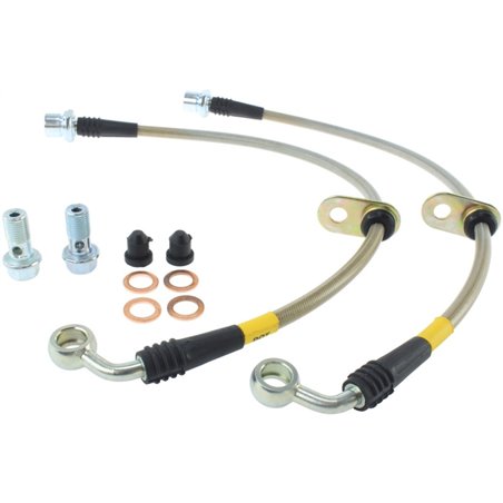 StopTech Stainless Steel Front Brake Lines 98-07 Toyota Land Cruiser