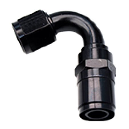 Fragola -8AN Race-Rite Crimp-On Hose End 120 Degree