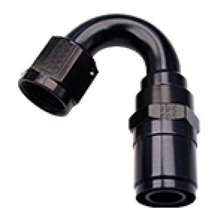 Fragola -8AN Race-Rite Crimp-On Hose End 150 Degree