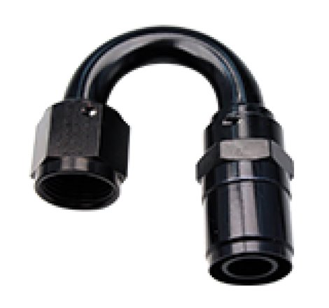 Fragola -6AN Race-Rite Crimp-On Hose End 180 Degree