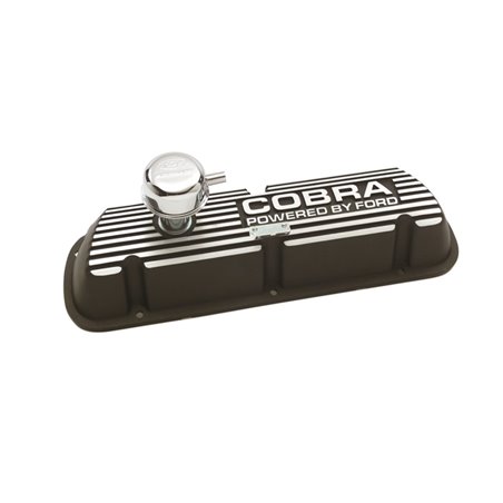 Ford Racing Black Satin Valve Cover Cobra