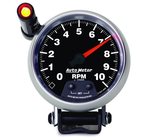 Autometer GS Quick Lite 3 3/4in 10k RPM Pedestal Tachometer