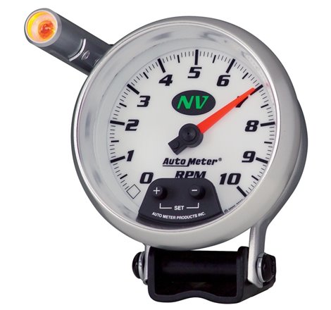 Autometer Quick Lite 3 3/4in 10k RPM Pedestal Tachometer w/ ext.