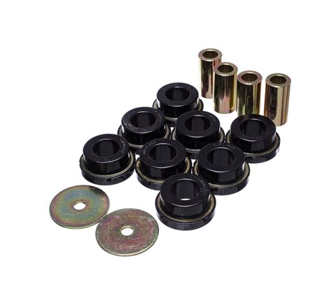 Energy Suspension 2015 Ford Mustang (Exc Cobra) Black Subframe Bushing Set