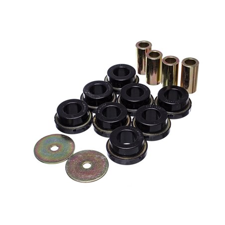 Energy Suspension 2015 Ford Mustang (Exc Cobra) Black Subframe Bushing Set