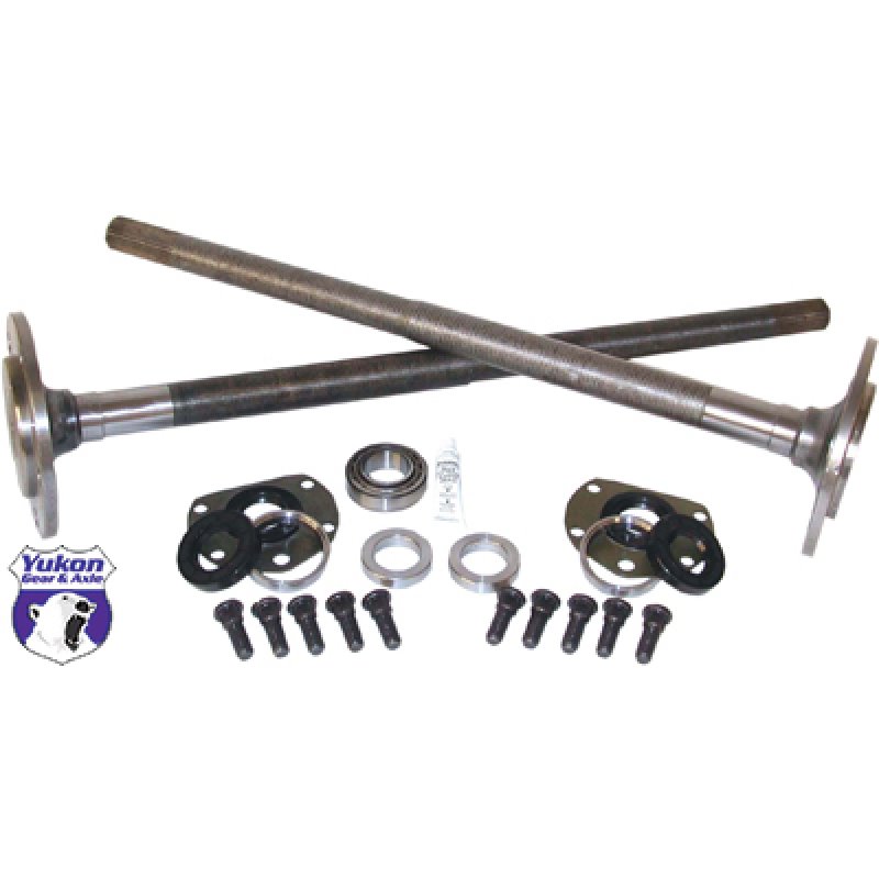 Yukon Gear One Piece / Long Axles For 82-86 Model 20 CJ7 & CJ8 w/ Bearings and 29 Splines / Kit