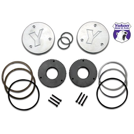 Yukon Gear Hardcore Drive Flange Kit For Dana 60 / 30 Spline Outer Stubs. Non-Engraved Caps