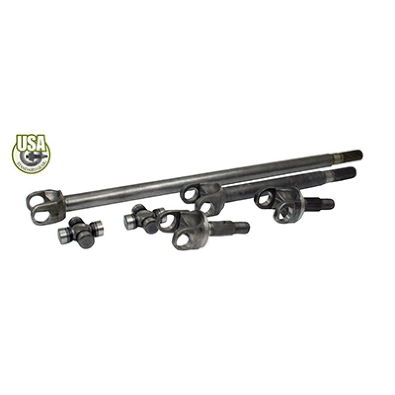 USA Standard 4340 Chrome-Moly Replacement Axle Kit For 72-81 Jeep CJ / Dana 30 / 27 Spline