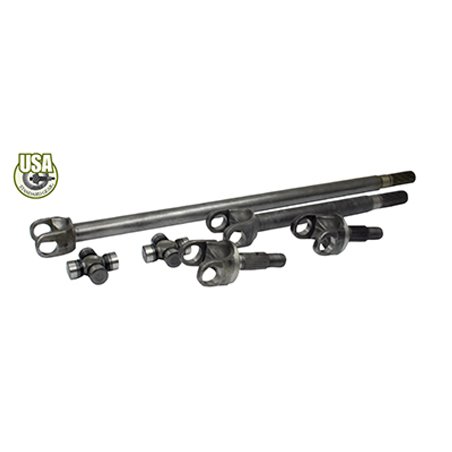 USA Standard 4340 Chrome-Moly Replacement Axle Kit For 72-81 Jeep CJ / Dana 30 / 27 Spline