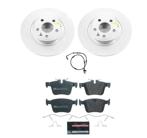 Power Stop 18-19 Jaguar E-Pace Rear Euro-Stop Brake Kit