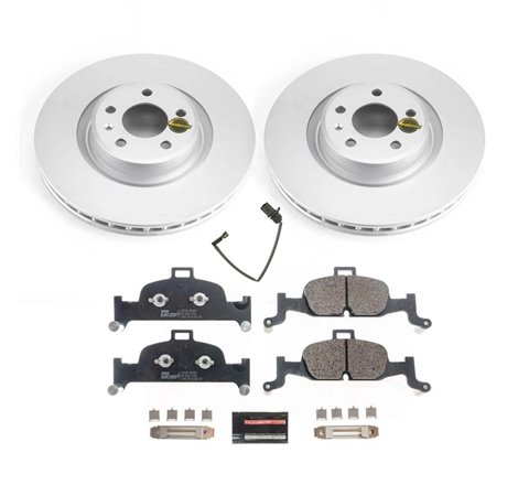 Power Stop 17-19 Audi A4 Front Euro-Stop Brake Kit